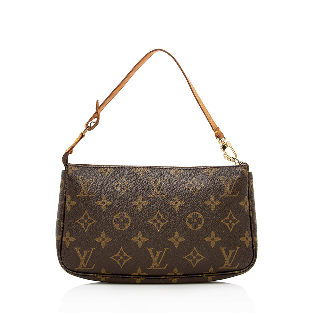 Louis Vuitton Vintage Monogram Canvas Pochette Accessoires (SHF-17303)