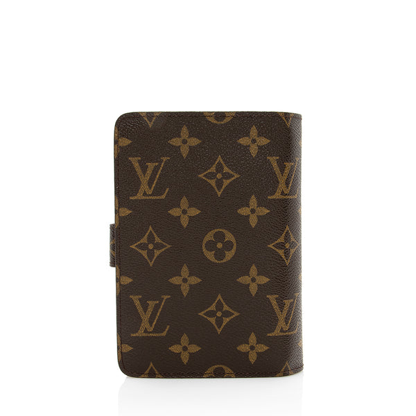 Louis Vuitton // Monogram Canvas Leather Porte Papier Zippe Wallet