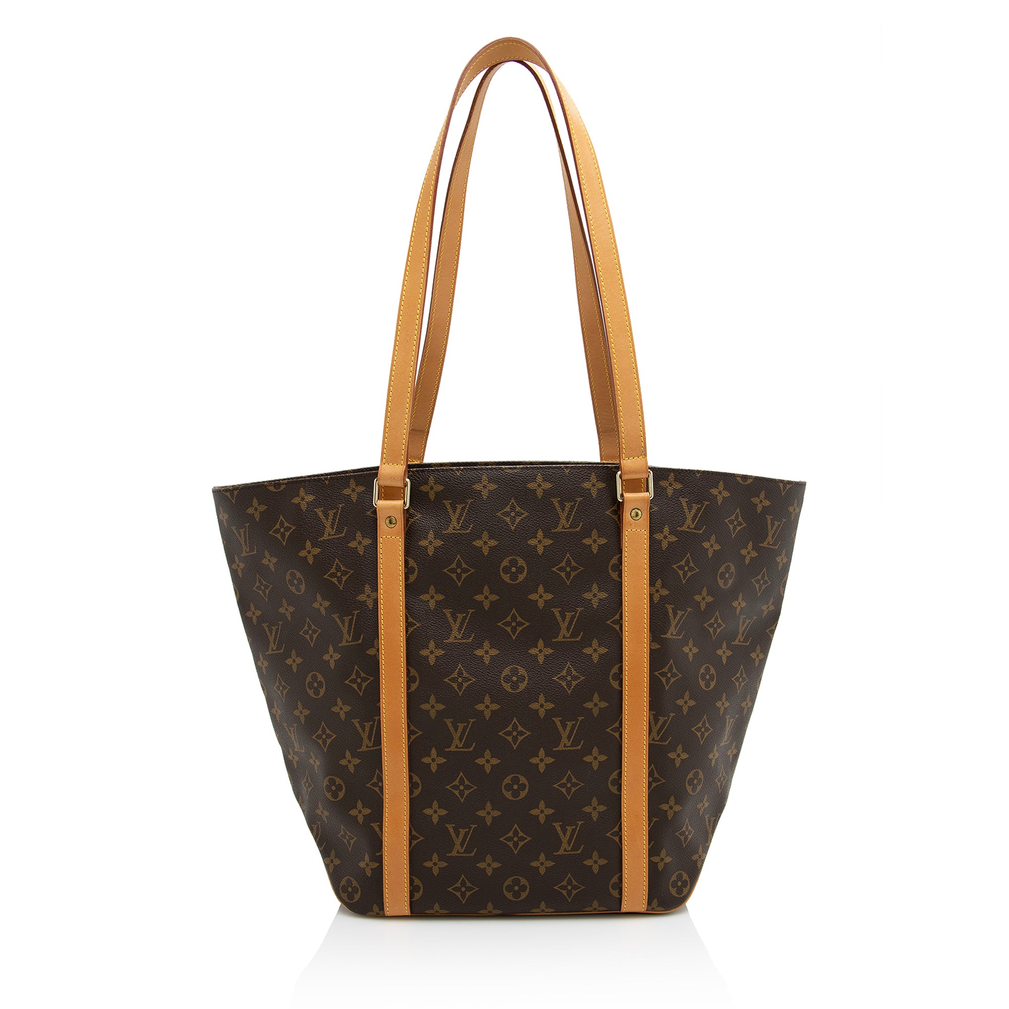 Louis Vuitton Vintage Monogram Canvas Sac Shopping 48 Tote (SHF-22905)