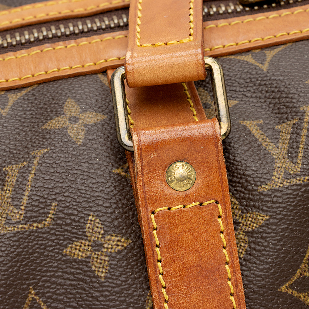 Louis Vuitton Vintage Monogram Canvas Sac Souple 45 Duffel Bag (SHF-21410)