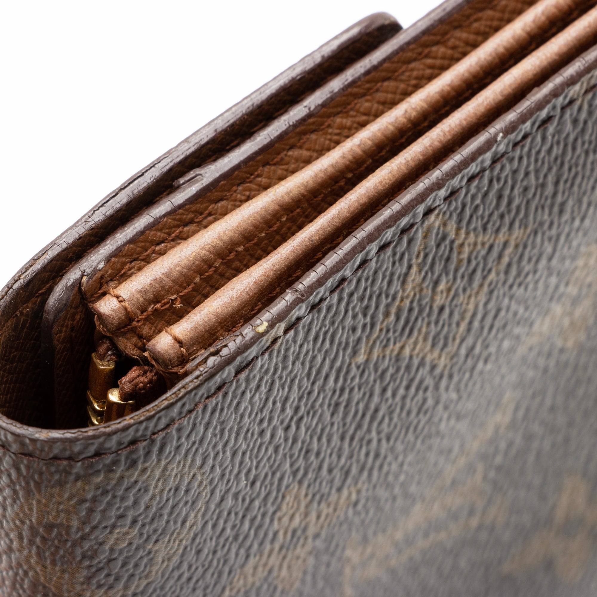 Louis Vuitton Vintage Monogram Canvas Sarah Wallet (SHF-4dpWCx)