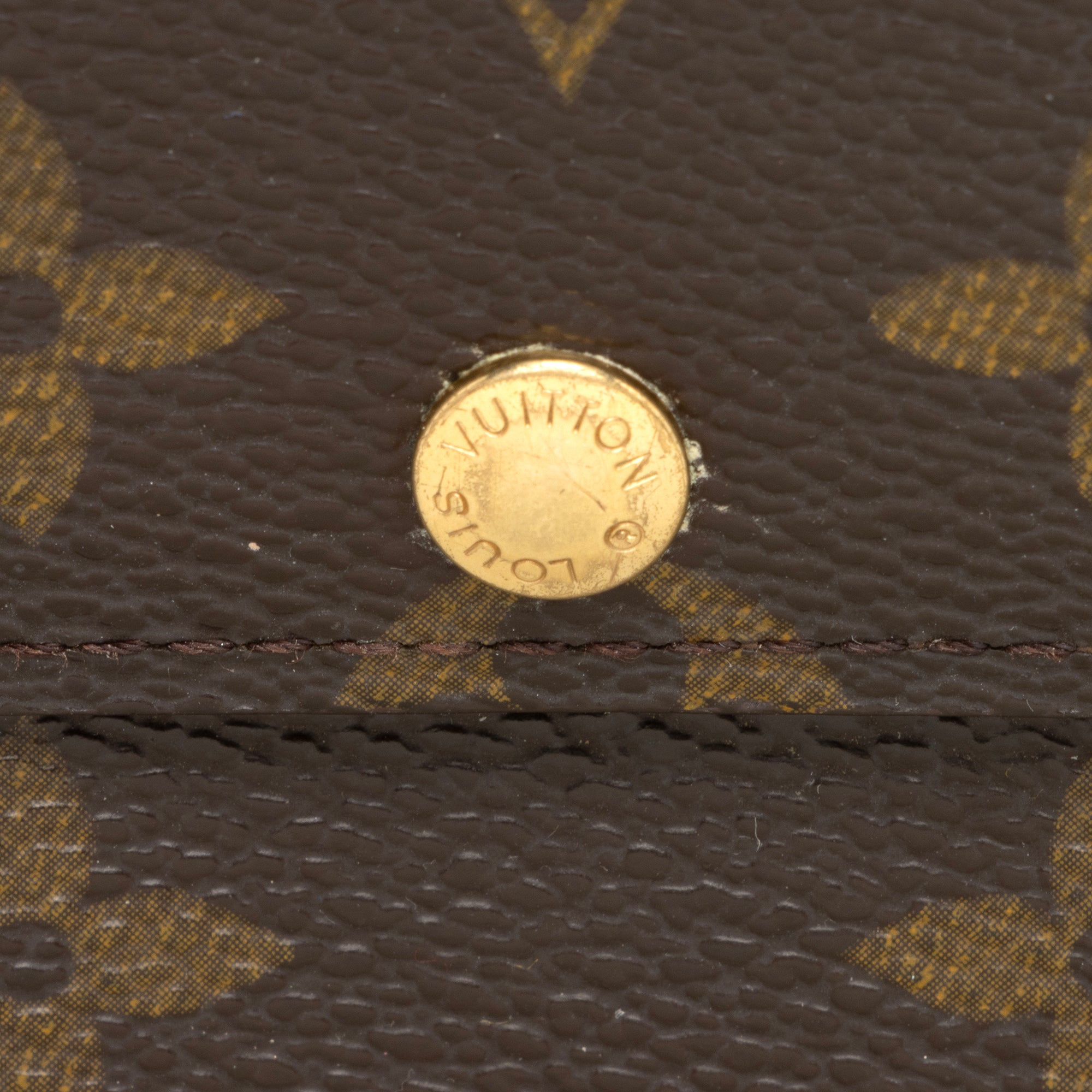 Louis Vuitton Vintage Monogram Canvas Sarah Wallet (SHF-4dpWCx)