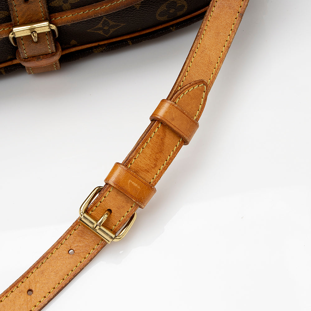 Louis Vuitton Vintage Monogram Canvas Saumur 30 Messenger Bag (SHF-20683)