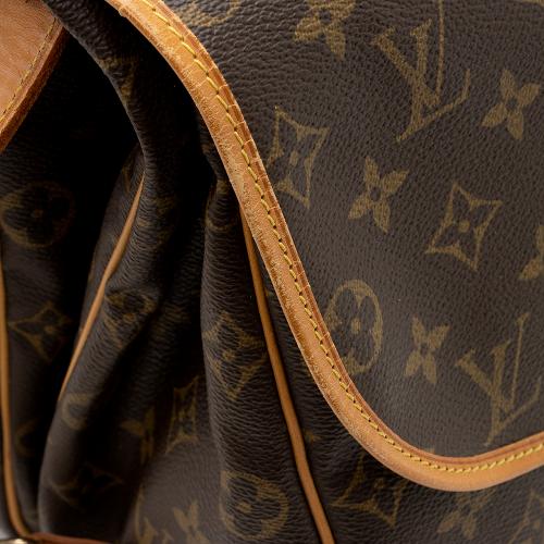 Louis Vuitton Vintage Monogram Canvas Saumur 35 Messenger Bag - FINAL SALE (SHF-23940)