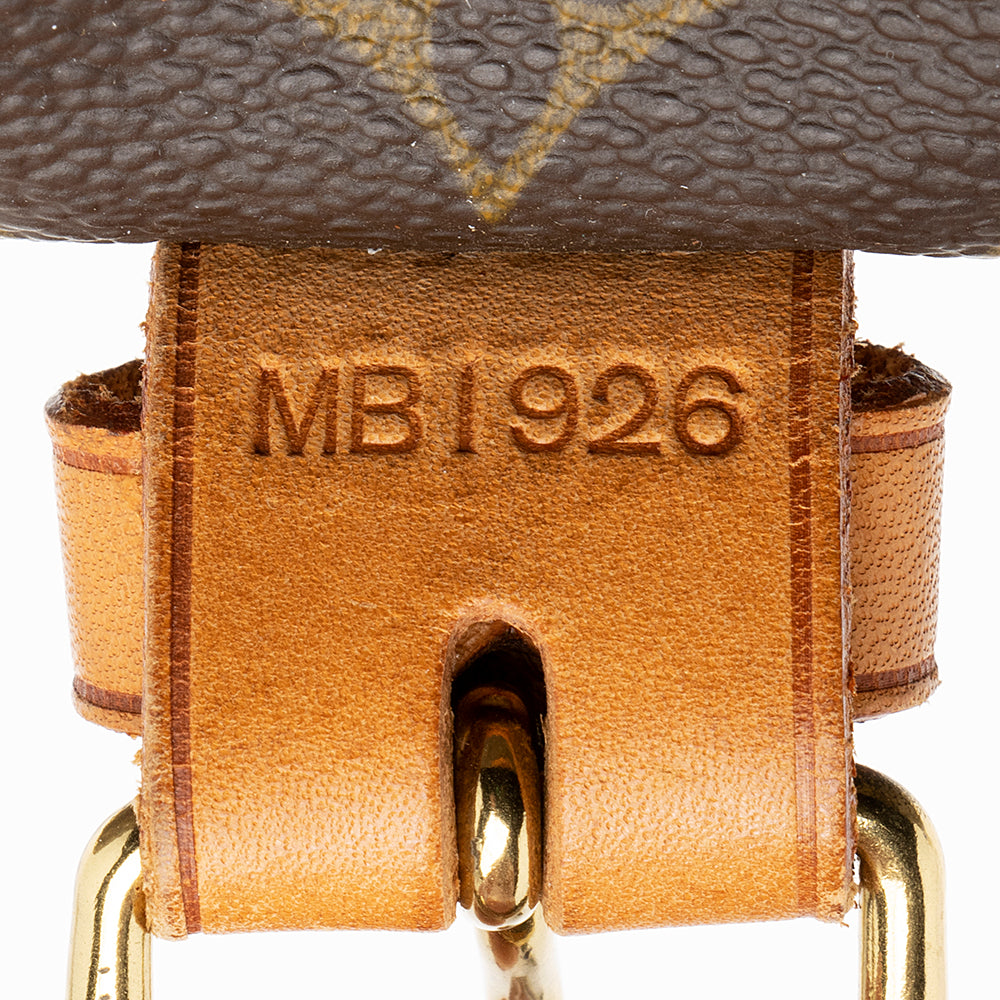 Louis Vuitton Vintage Monogram Canvas Saumur 35 Messenger Bag (SHF-20372)