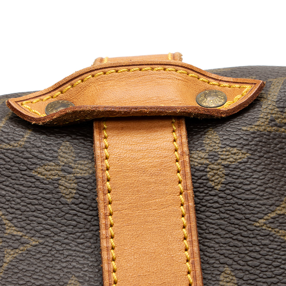 Louis Vuitton Vintage Monogram Canvas Saumur 35 Messenger Bag (SHF-20372)