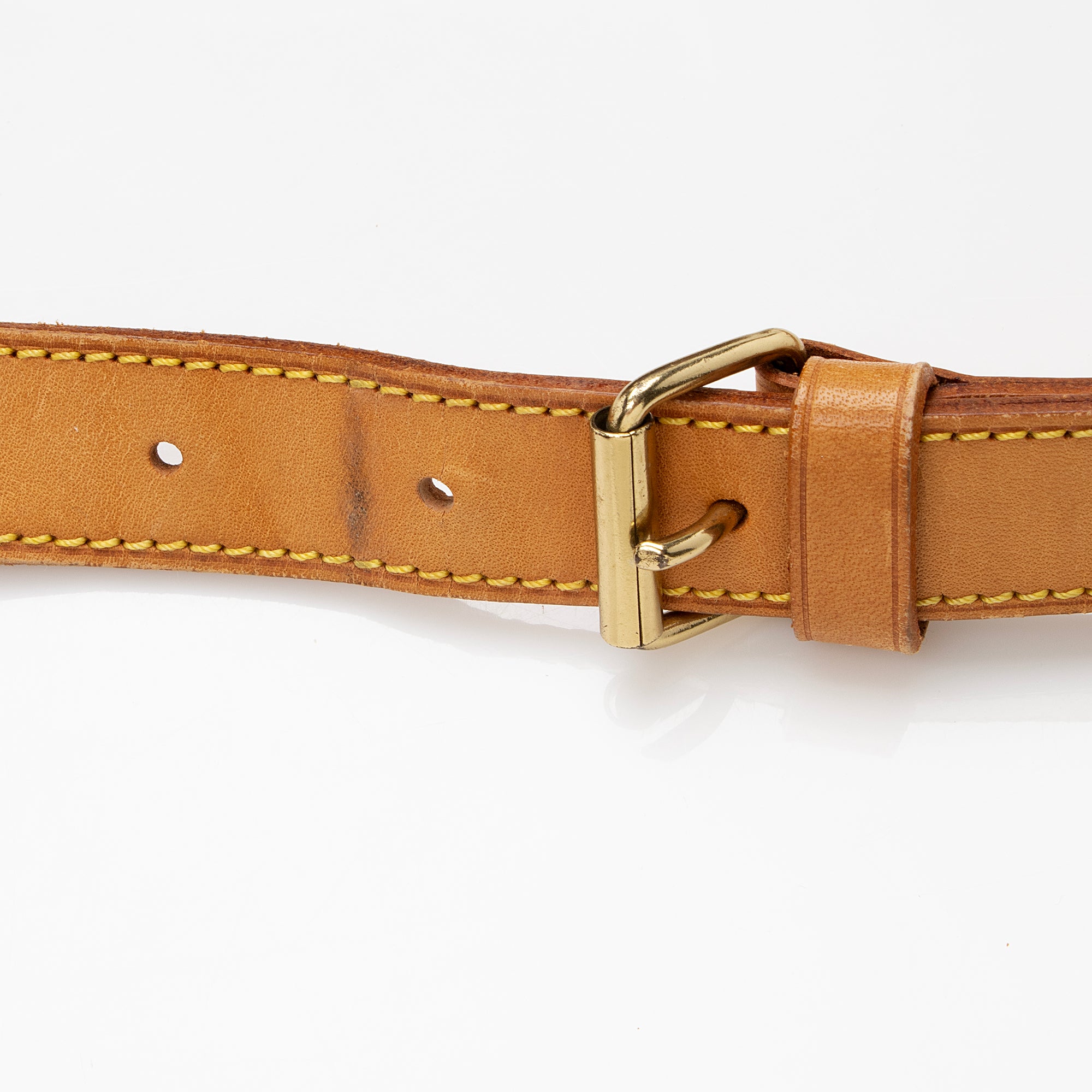 Louis Vuitton Vintage Monogram Canvas Saumur 35 Messenger Bag (SHF-22921)