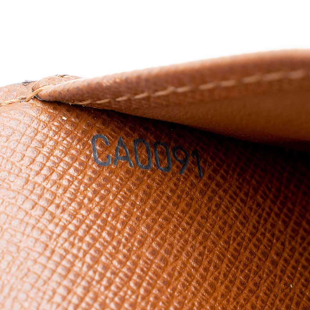 Louis Vuitton Vintage Monogram Canvas Small Ring Agenda Cover (SHF-16836)