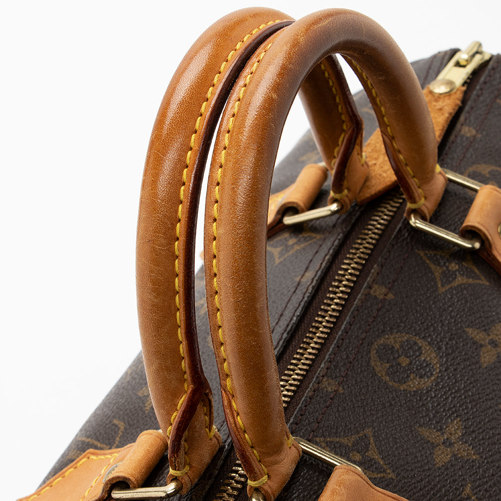 Louis Vuitton Vintage Monogram Canvas Speedy 30 Satchel (SHF-18386)