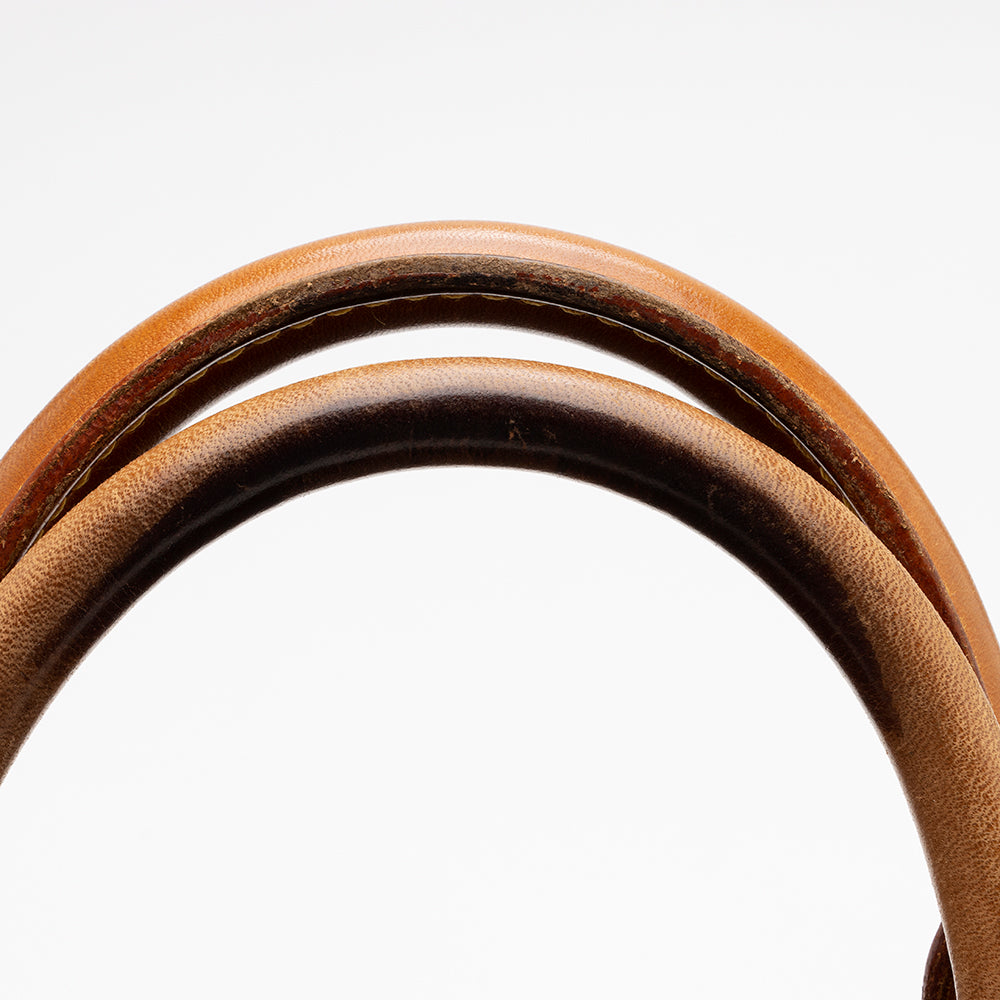 Louis Vuitton Vintage Monogram Canvas Speedy 35 Satchel (SHF-15685)