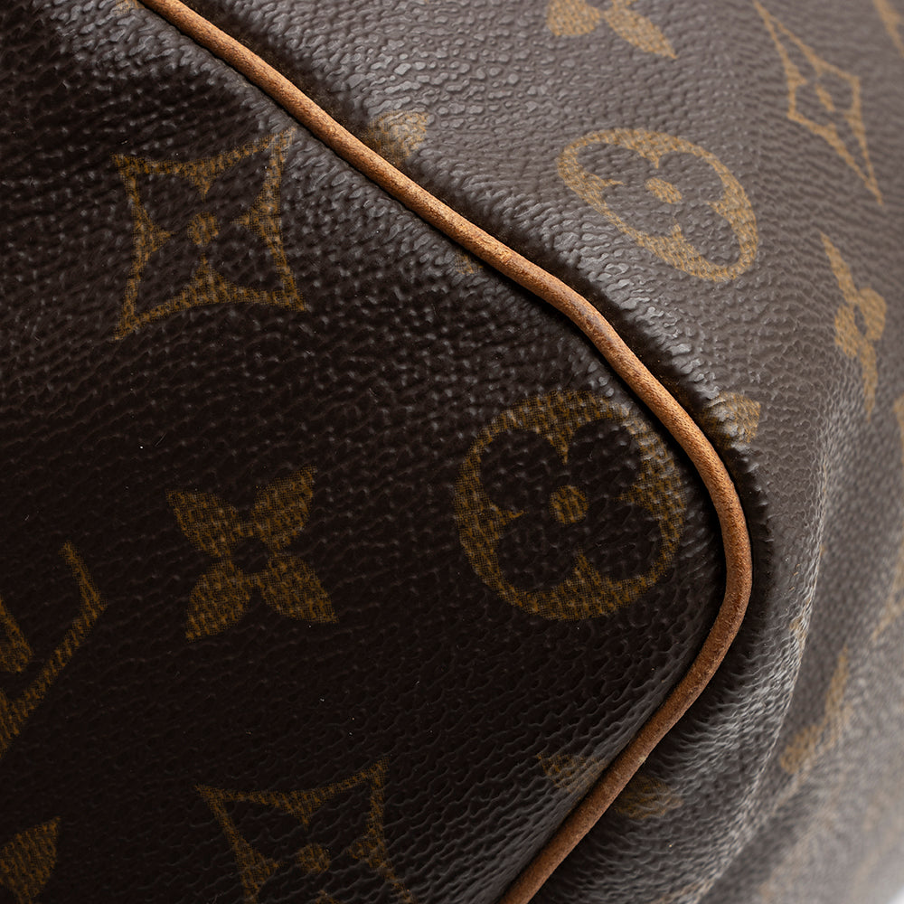 Louis Vuitton Vintage Monogram Canvas Speedy 35 Satchel (SHF-16148)
