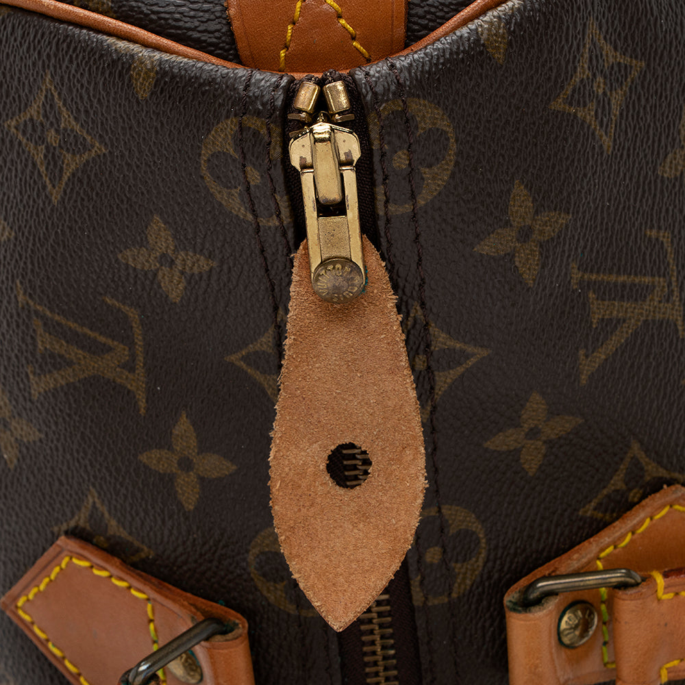 Louis Vuitton Vintage Monogram Canvas Speedy 35 Satchel (SHF-18360)