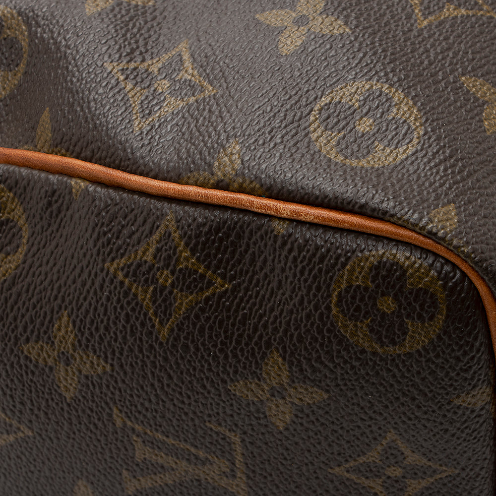 Louis Vuitton Vintage Monogram Canvas Speedy 35 Satchel (SHF-18360)