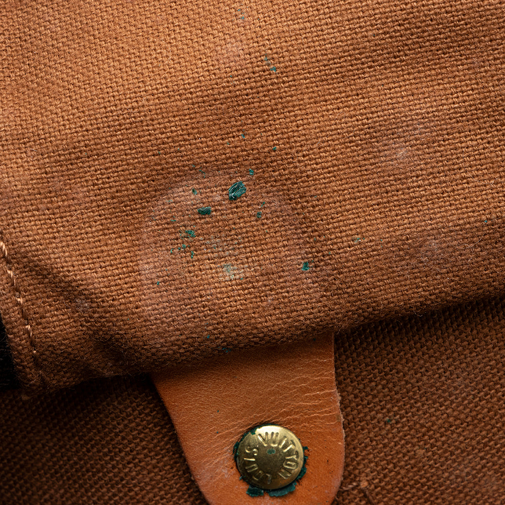 Louis Vuitton Vintage Monogram Canvas Speedy 35 Satchel (SHF-18360)