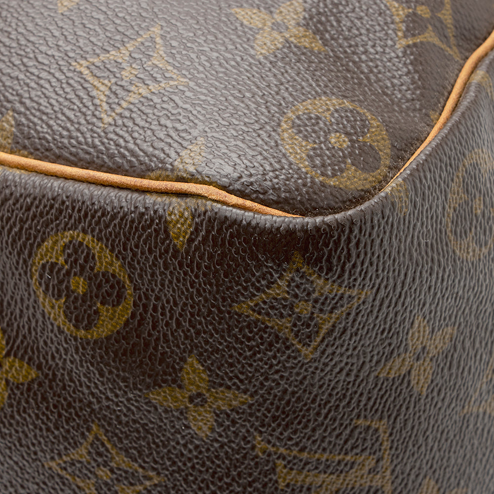 Louis Vuitton Vintage Monogram Canvas Speedy 35 Satchel (SHF-22048)