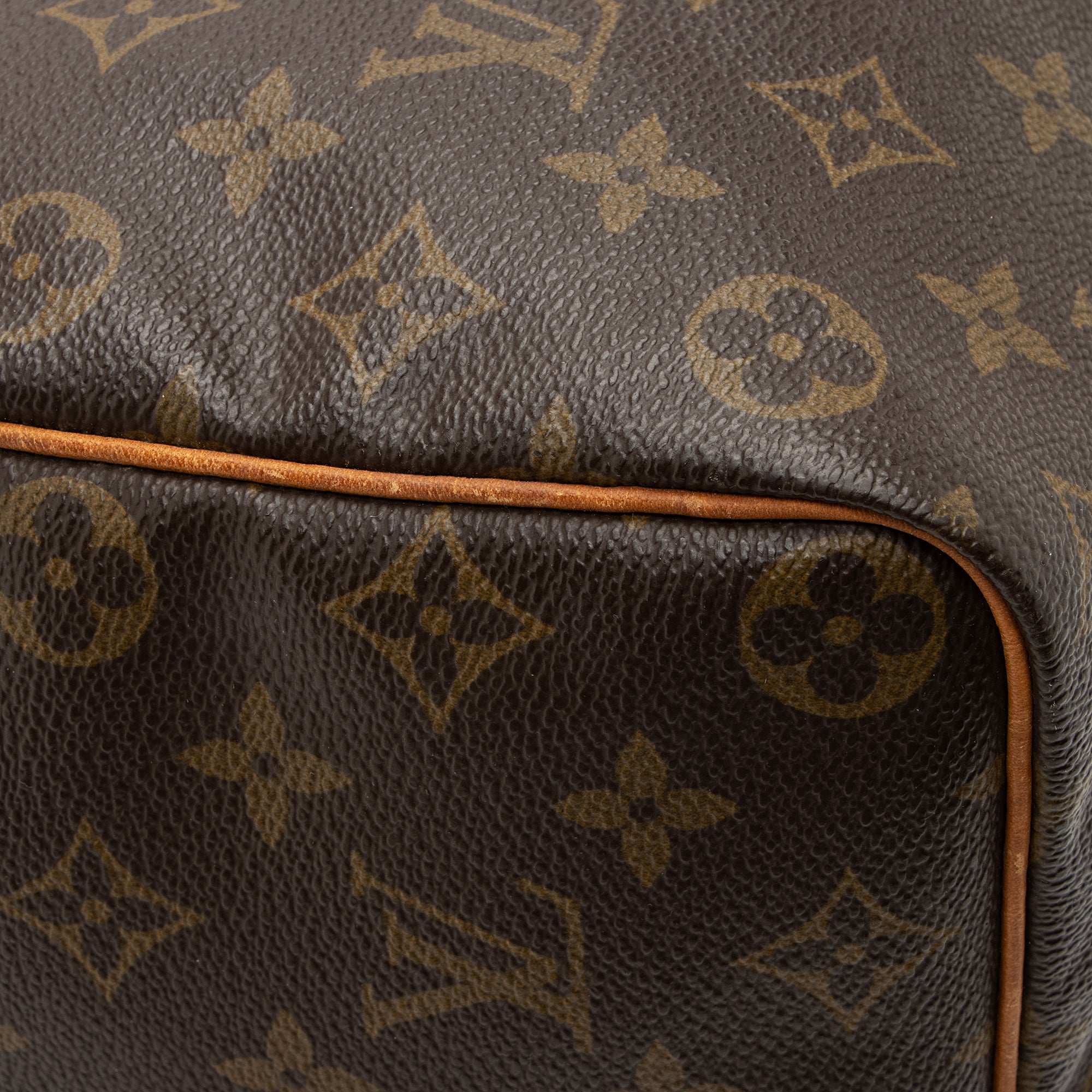Louis Vuitton Vintage Monogram Canvas Speedy 35 Satchel (SHF-22507)