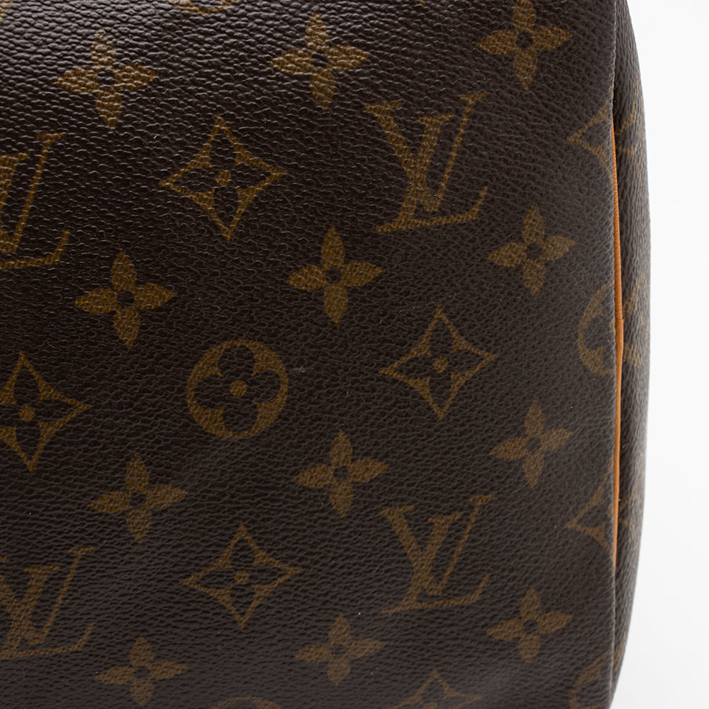 Louis Vuitton Vintage Monogram Canvas Speedy 40 Satchel (SHF-16140)