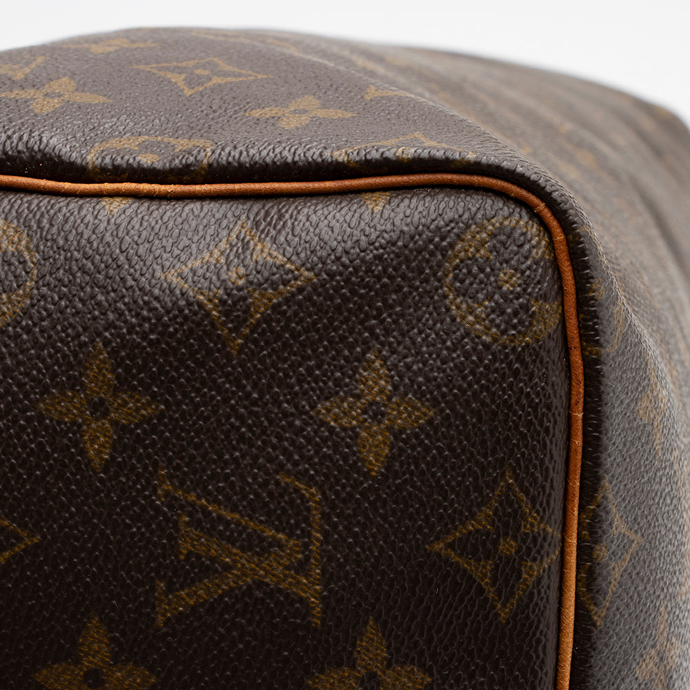 Louis Vuitton Vintage Monogram Canvas Speedy 40 Satchel (SHF-16140)