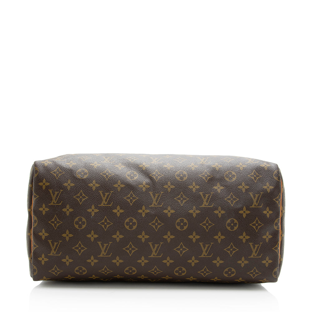 Louis Vuitton Vintage Monogram Canvas Speedy 40 Satchel (SHF-19347)