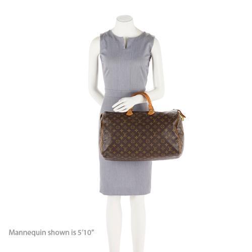 Louis Vuitton Vintage Monogram Canvas Speedy 40 Satchel (SHF-19347)