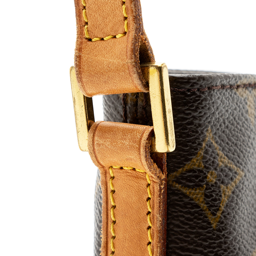 Louis Vuitton Vintage Monogram Canvas Trotteur Shoulder Bag (SHF-19383)