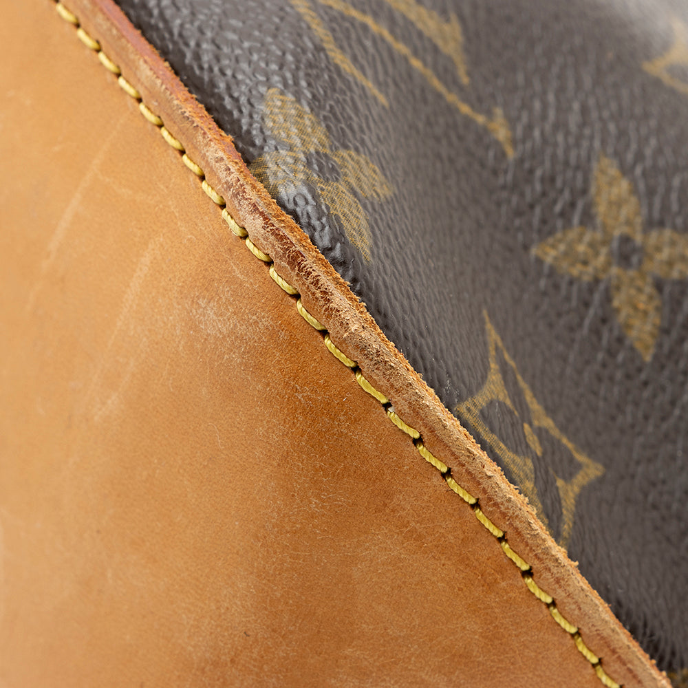Louis Vuitton Vintage Monogram Canvas Trotteur Shoulder Bag (SHF-19383)