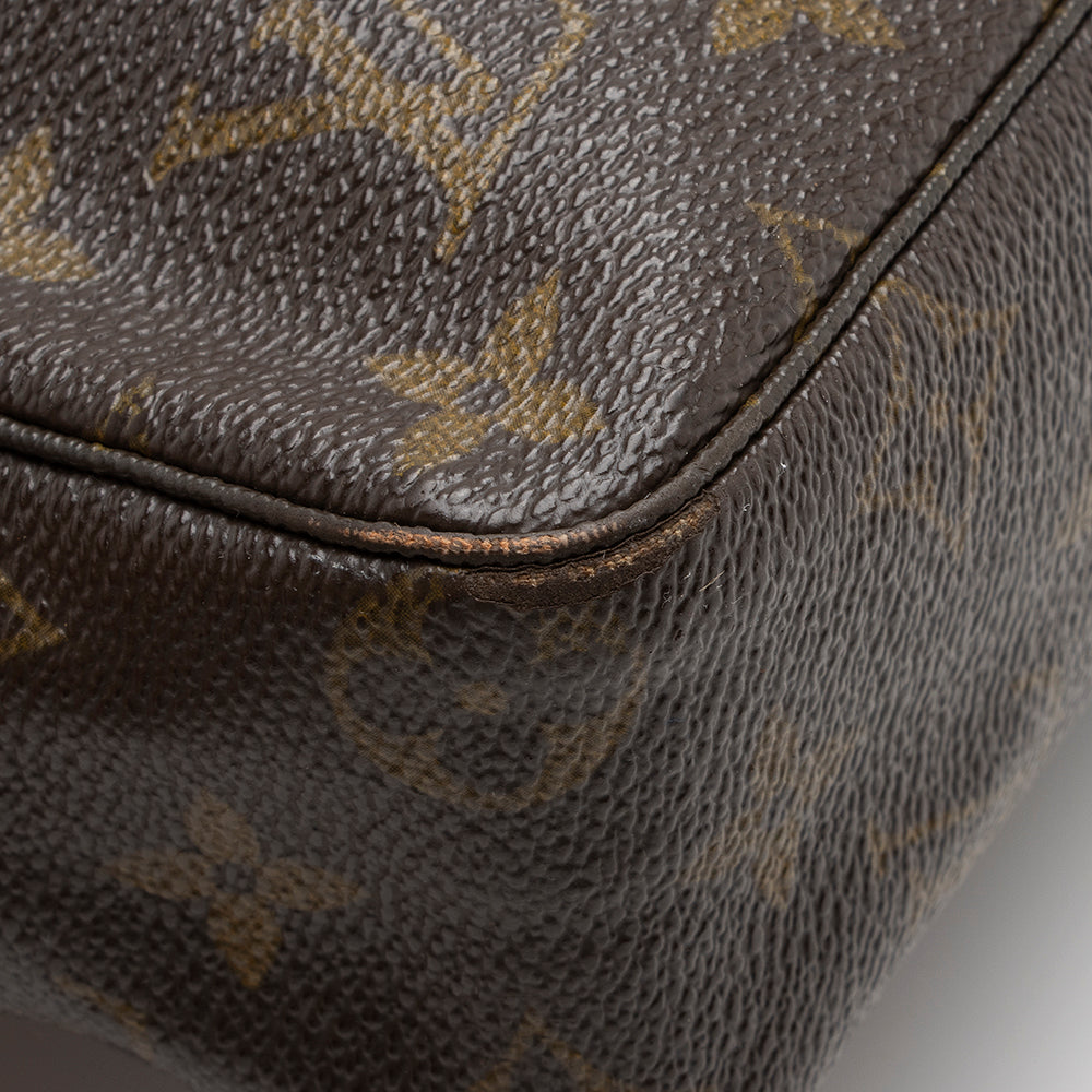 Louis Vuitton Vintage Monogram Canvas Trousse Toiletry Pouch 23 (SHF-14664)