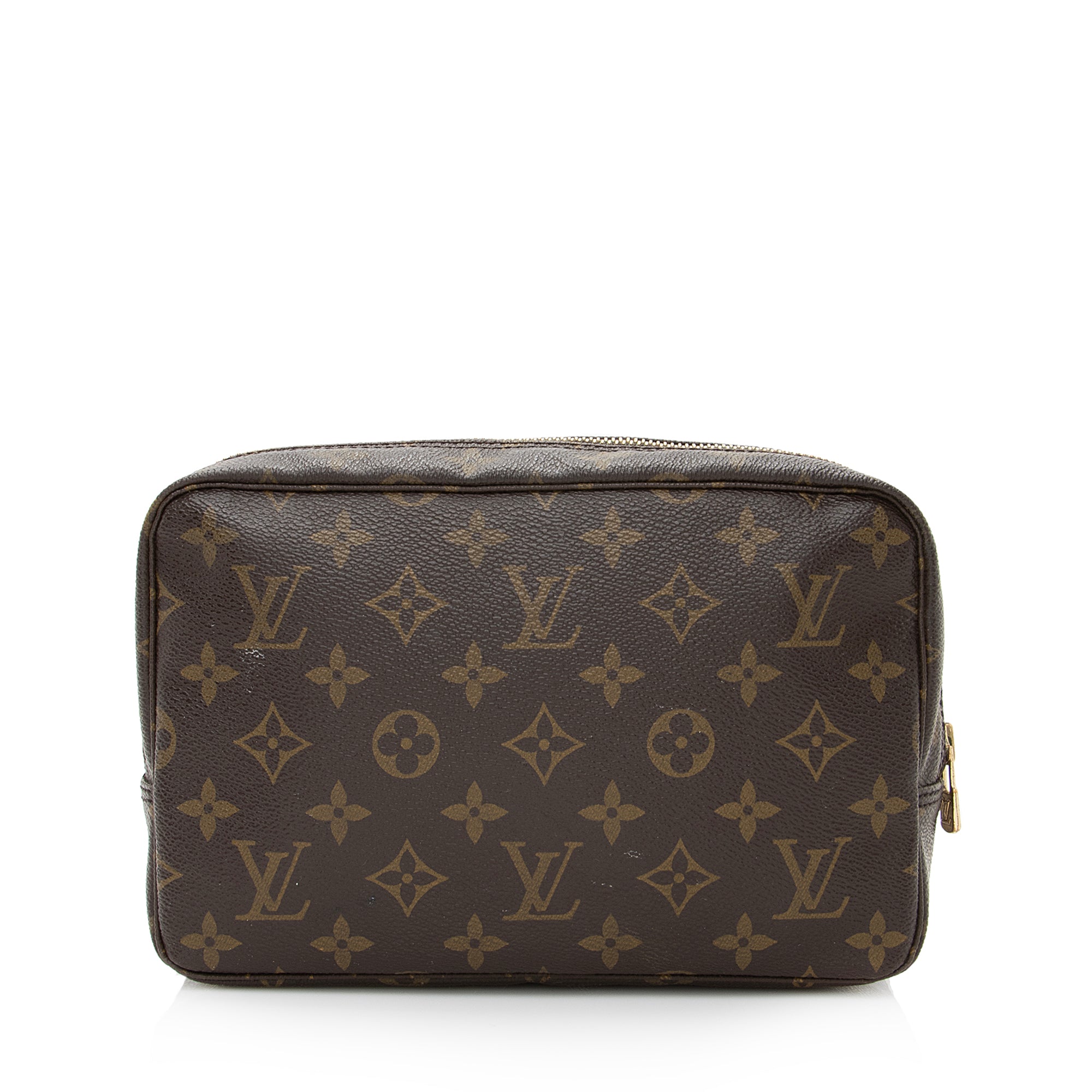 Louis Vuitton Vintage Monogram Canvas Trousse Toiletry Pouch 23 (SHF-22452)