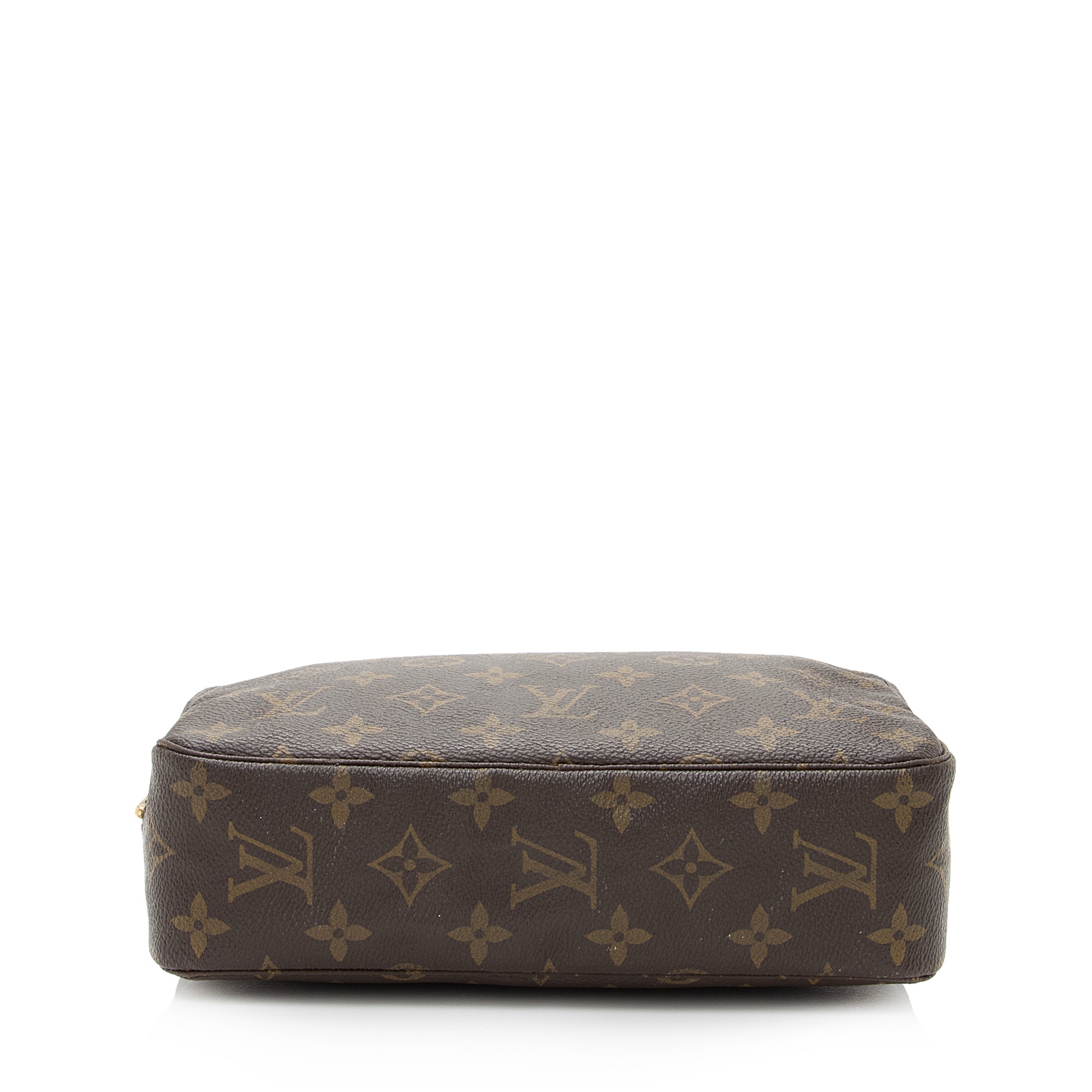 Louis Vuitton Vintage Monogram Canvas Trousse Toiletry Pouch 23 (SHF-22452)