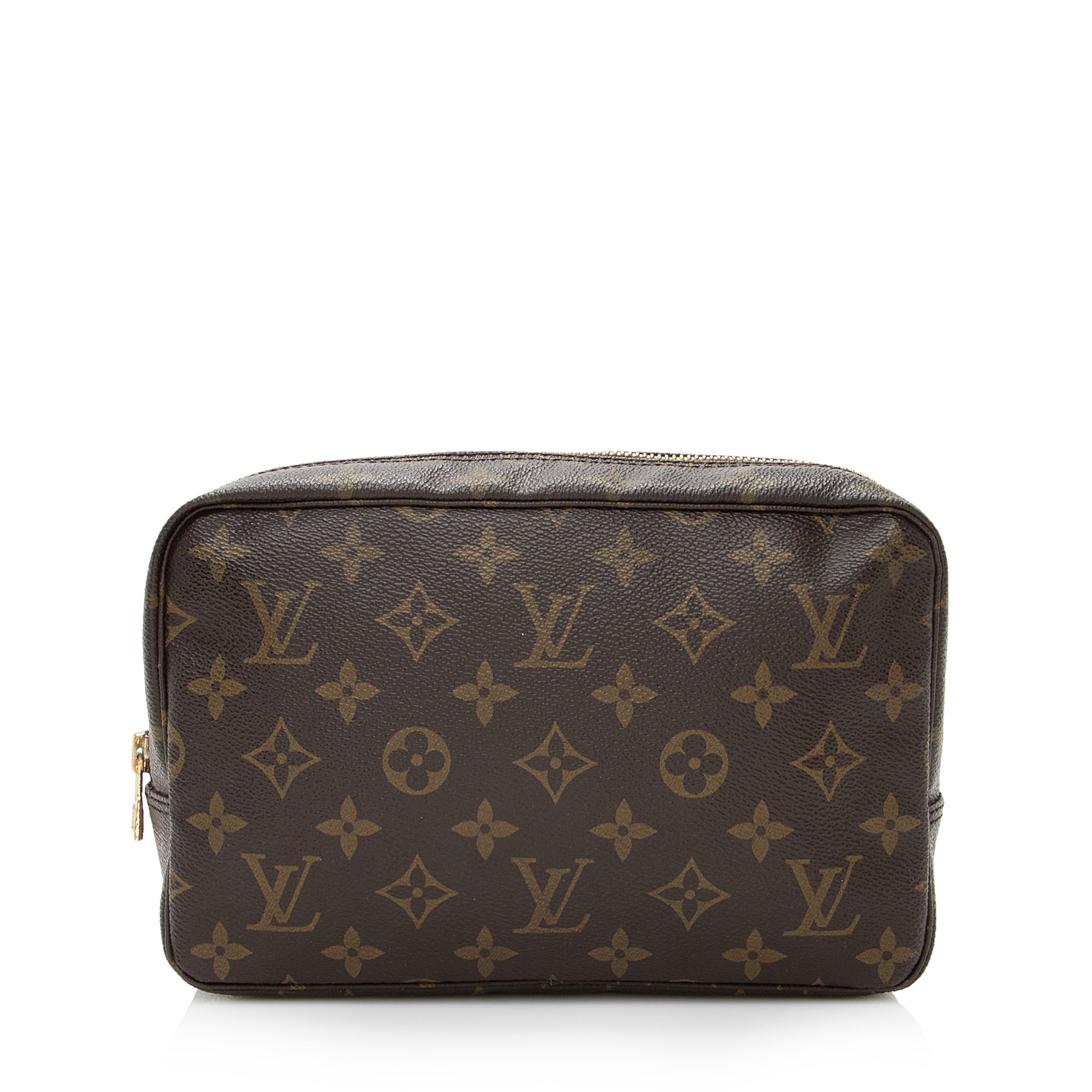 Louis Vuitton Vintage Monogram Canvas Trousse Toiletry Pouch 23 (SHF-22452)