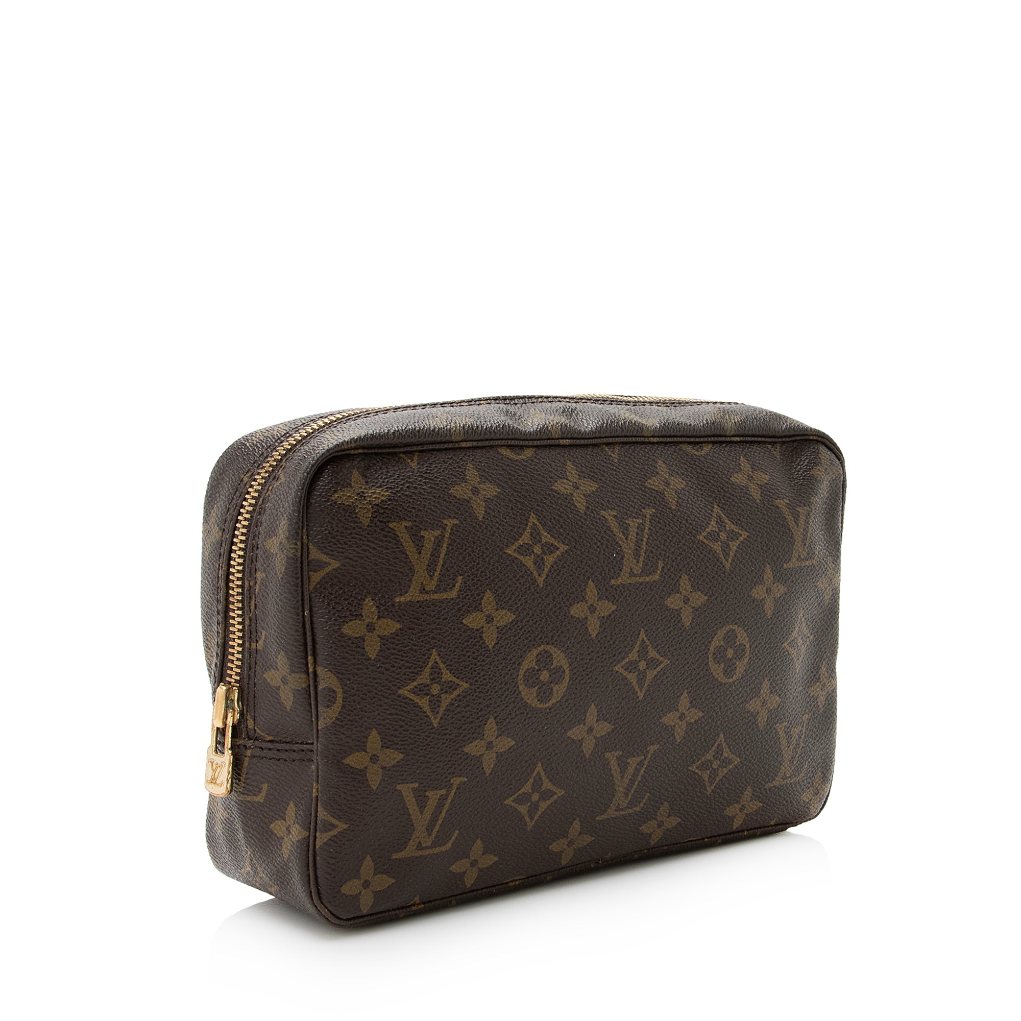 Louis Vuitton Vintage Monogram Canvas Trousse Toiletry Pouch 23 (SHF-22452)