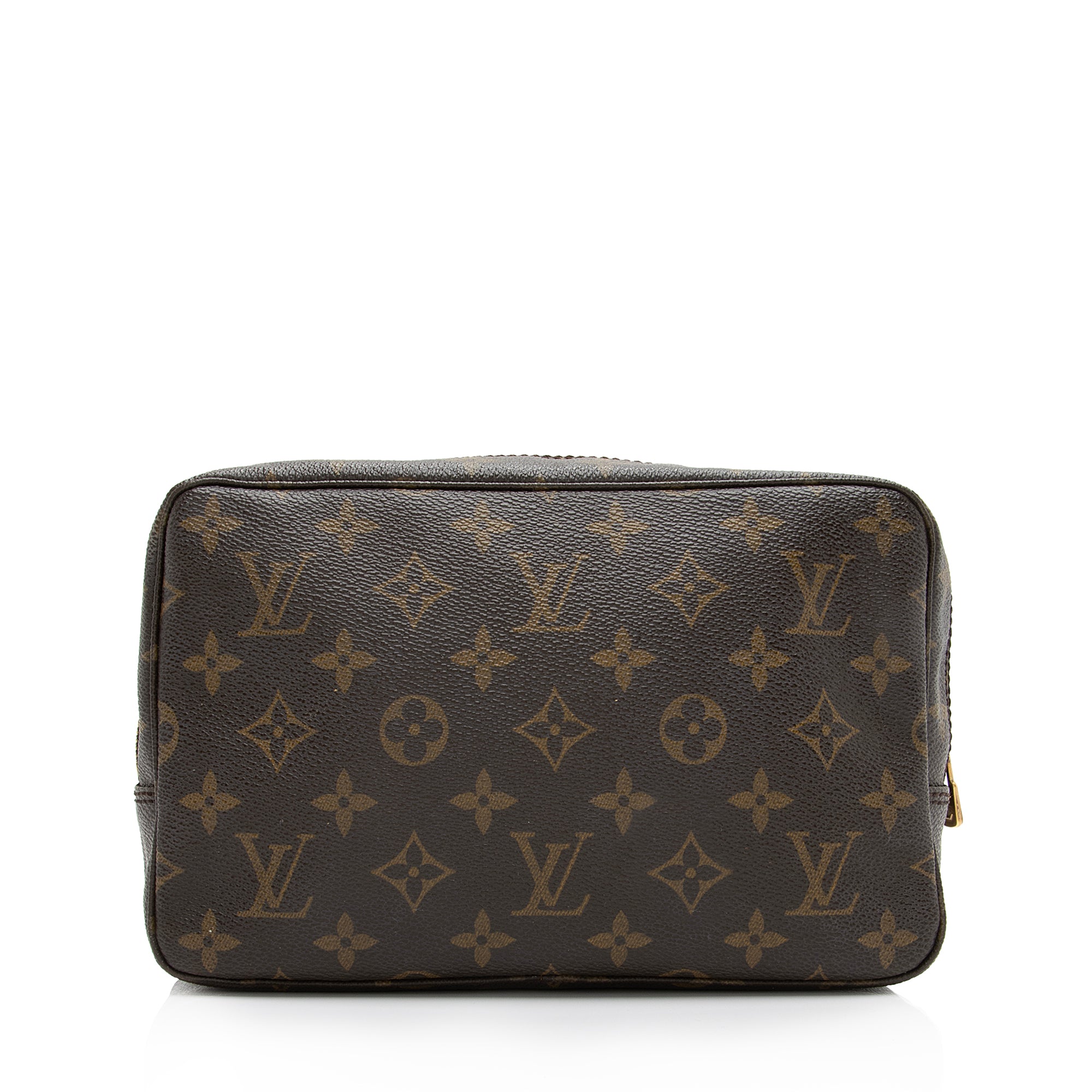Louis Vuitton Vintage Monogram Canvas Trousse Toiletry Pouch 23 (SHF-23316)