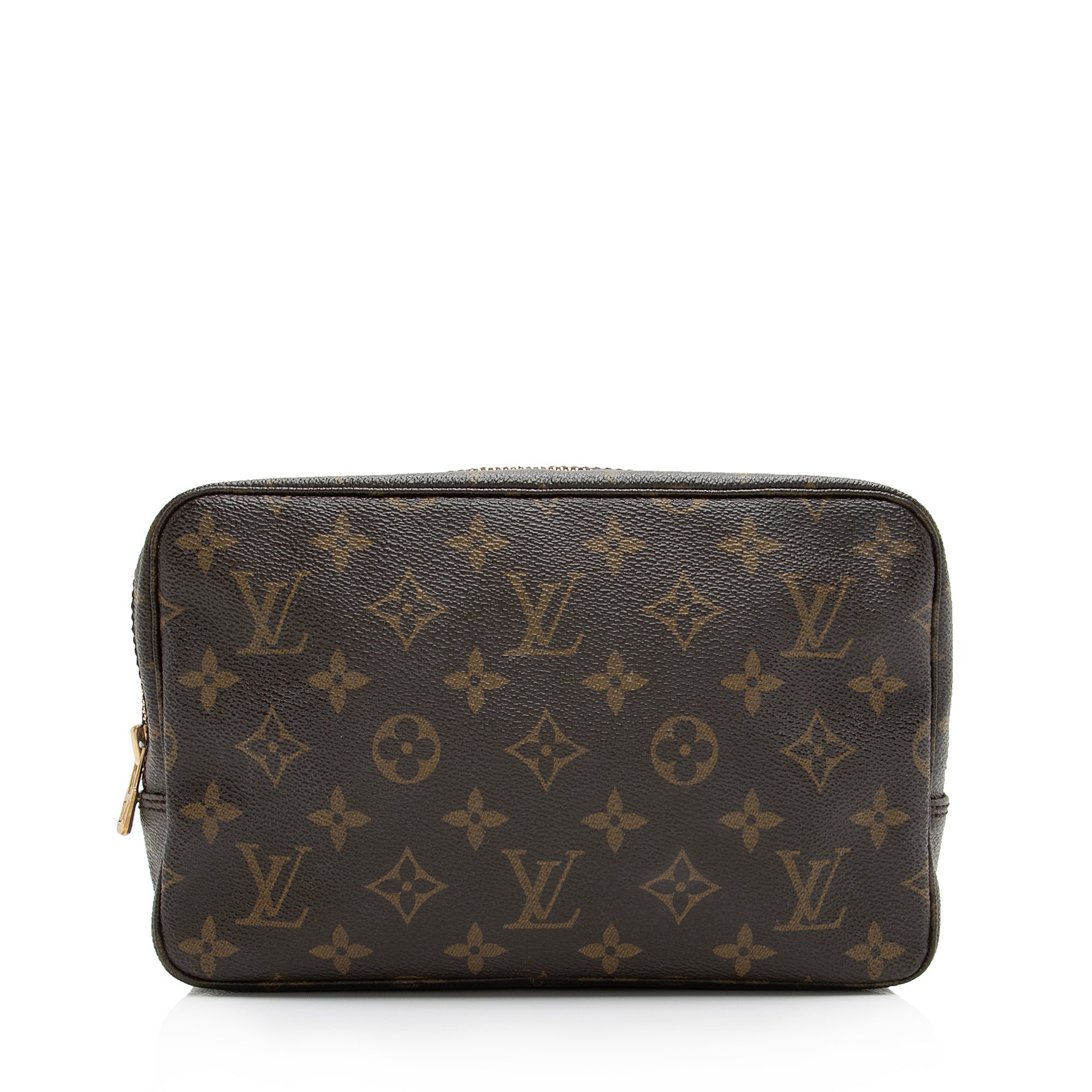 Louis Vuitton Vintage Monogram Canvas Trousse Toiletry Pouch 23 (SHF-23316)