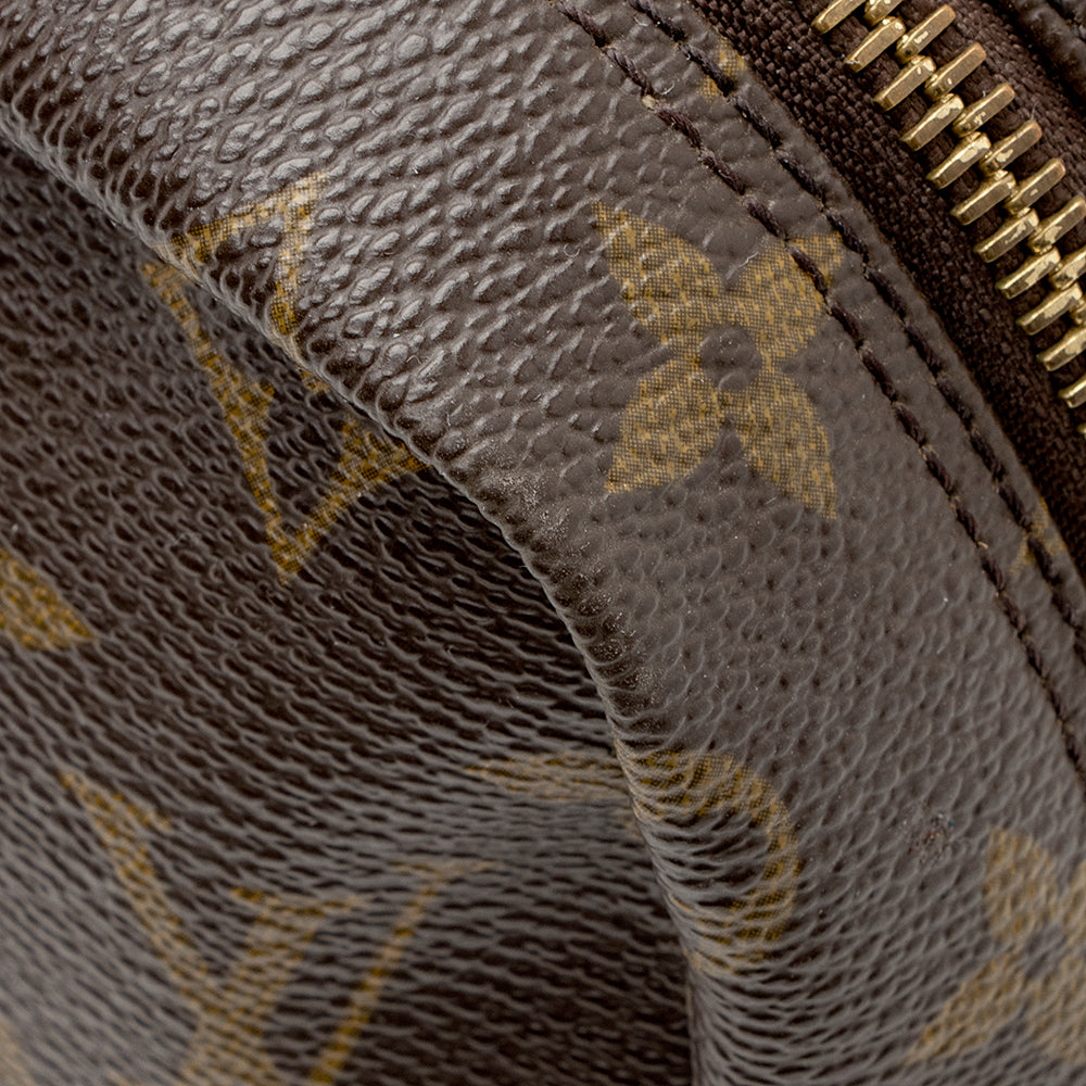 Louis Vuitton Vintage Monogram Canvas Trousse Toiletry Pouch 28 (SHF-20316)