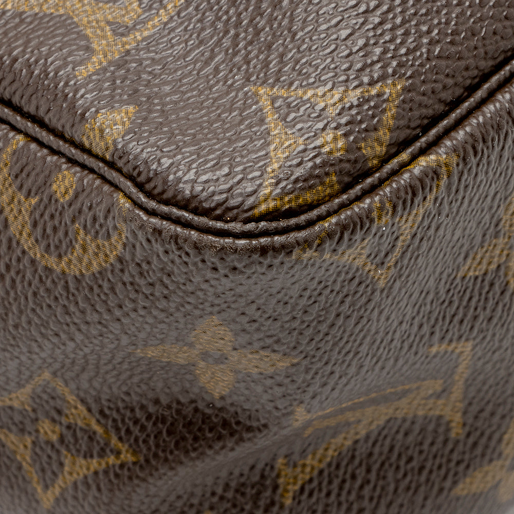 Louis Vuitton Vintage Monogram Canvas Trousse Toiletry Pouch 28 (SHF-20316)