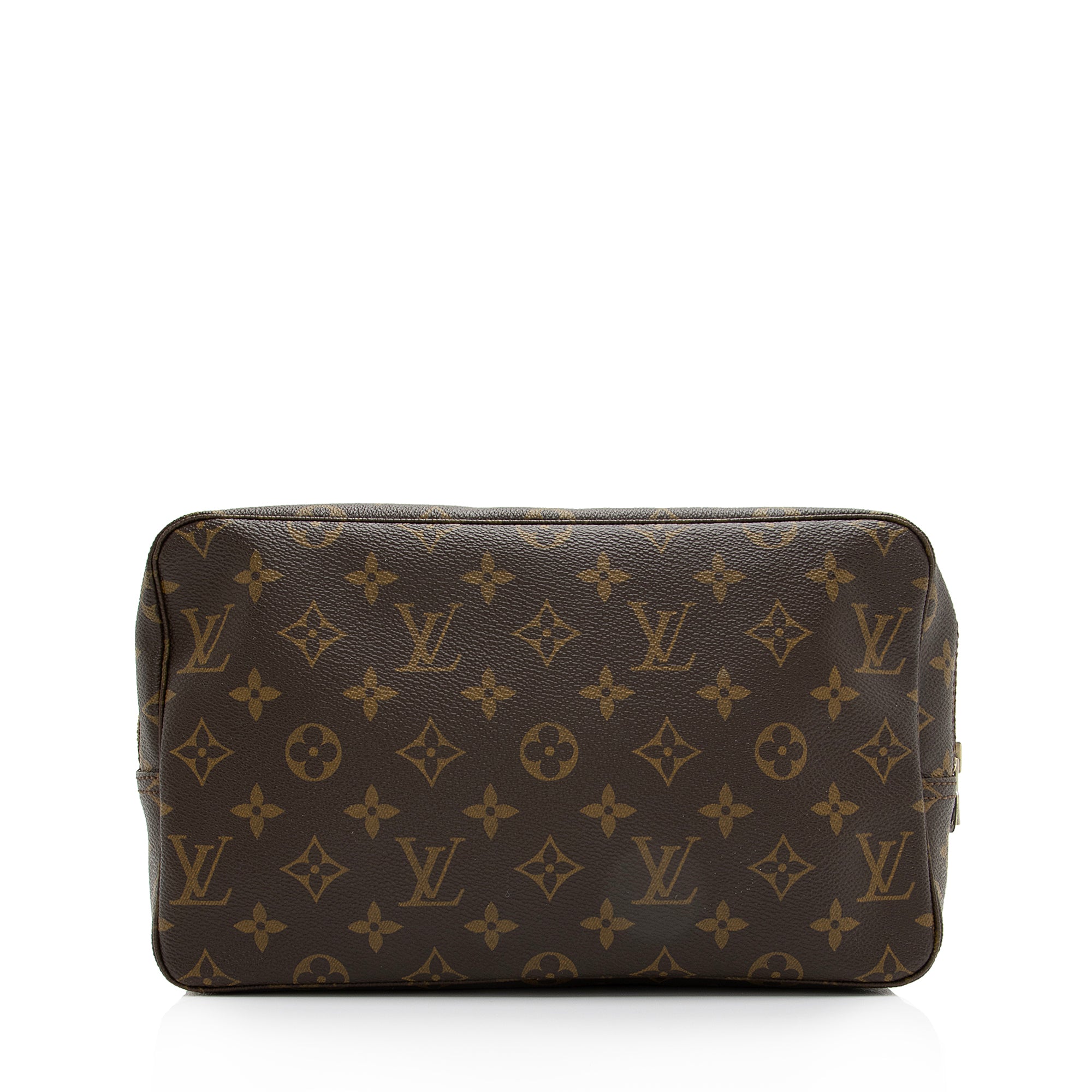 Louis Vuitton Vintage Monogram Canvas Trousse Toiletry Pouch 28 (SHF-23295)