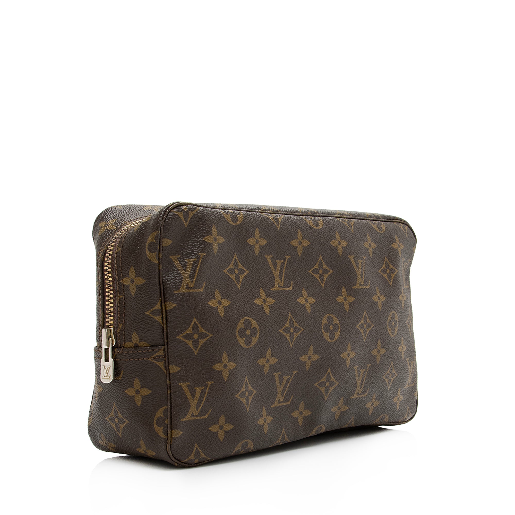 Louis Vuitton Vintage Monogram Canvas Trousse Toiletry Pouch 28 (SHF-23295)