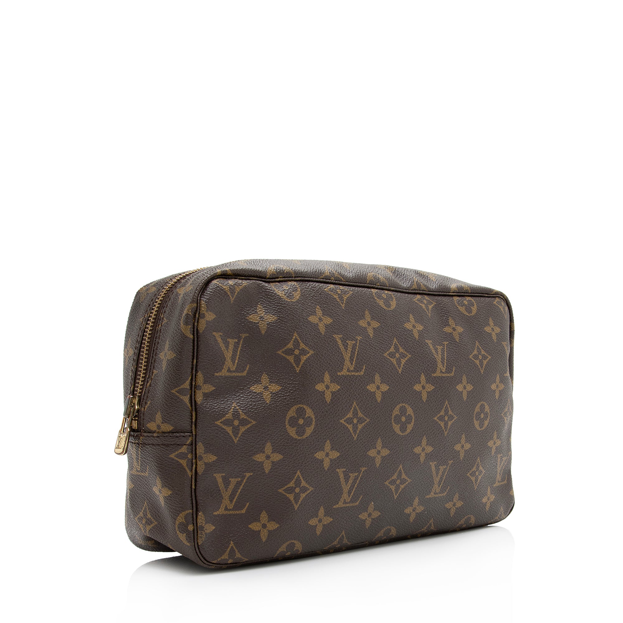 Louis Vuitton Vintage Monogram Canvas Trousse Toiletry Pouch 28 (SHF-23301)