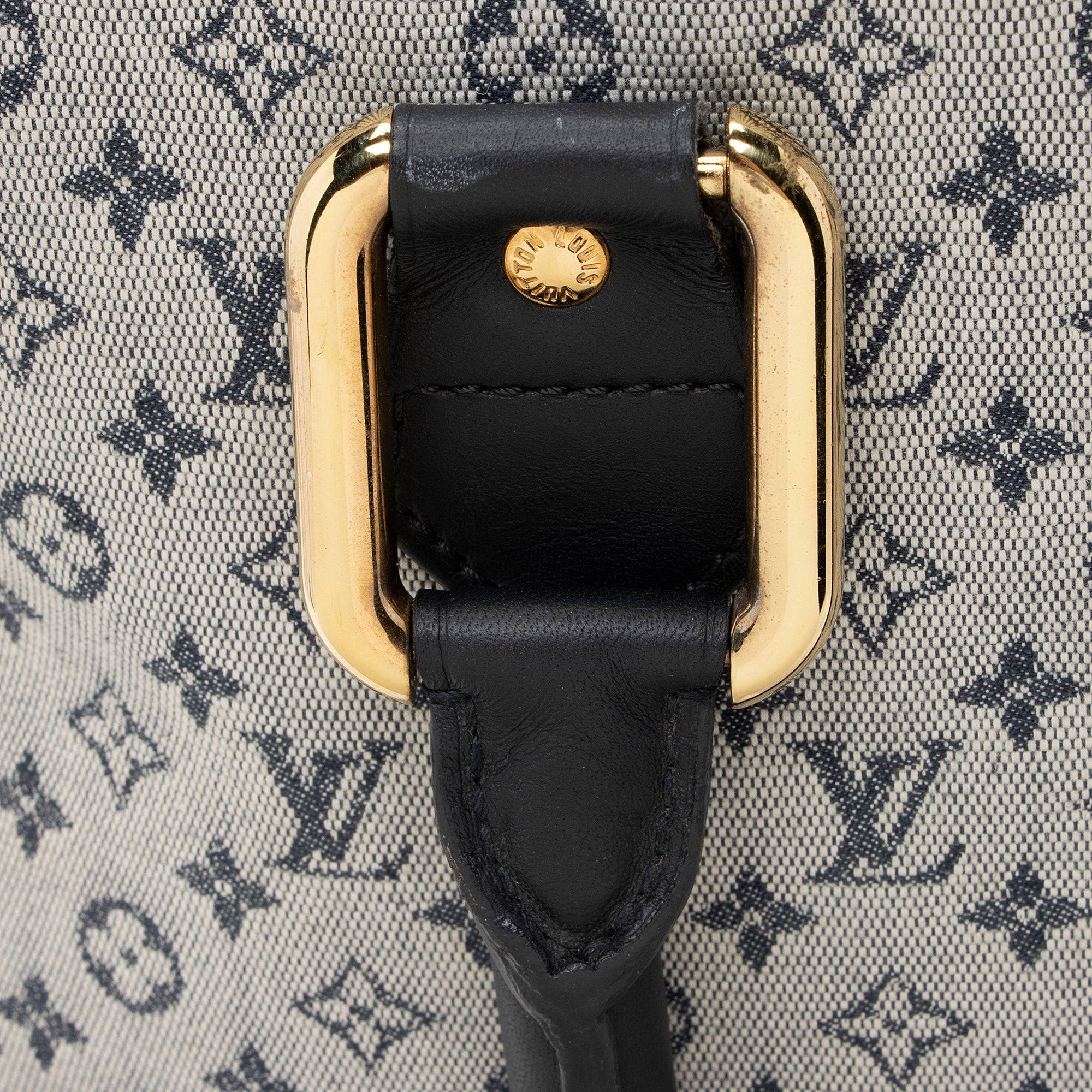 Louis Vuitton Vintage Monogram Mini Lin Alma Haut Satchel (SHF-22280)