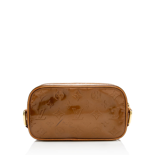 Louis Vuitton Bronze Monogram Vernis Christie Crossbody Bag MM