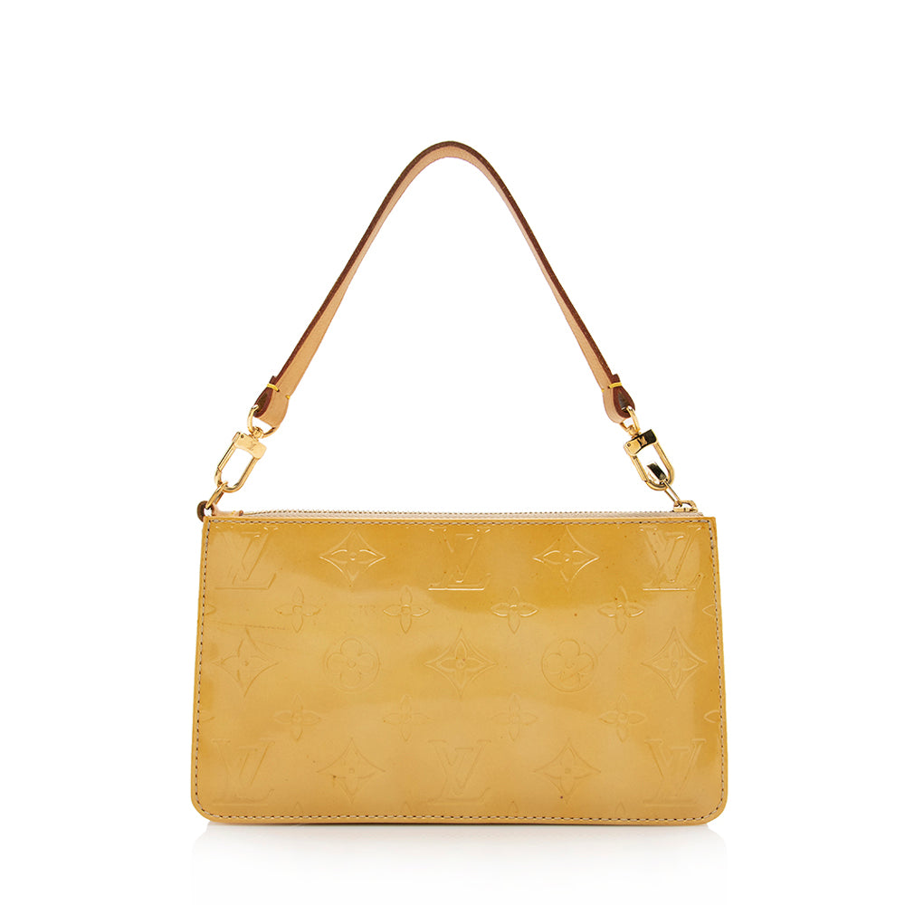 Louis Vuitton Vintage Monogram Vernis Lexington Pochette (SHF-13979)