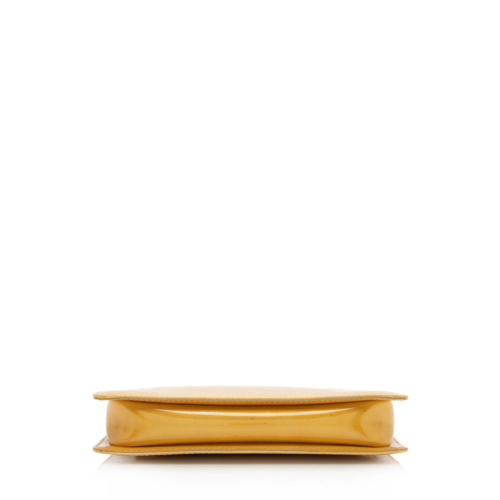 Louis Vuitton Vintage Monogram Vernis Lexington Pochette (SHF-13979)