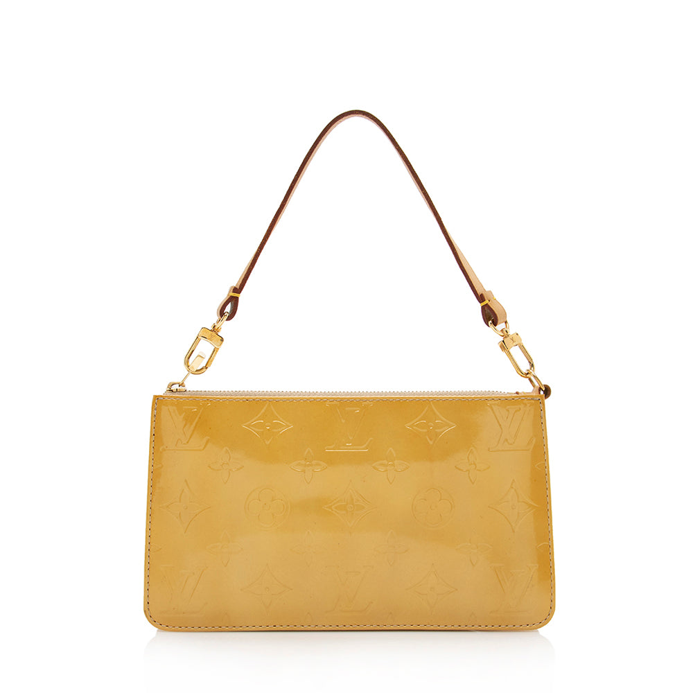 Louis Vuitton Vintage Monogram Vernis Lexington Pochette (SHF-13979)