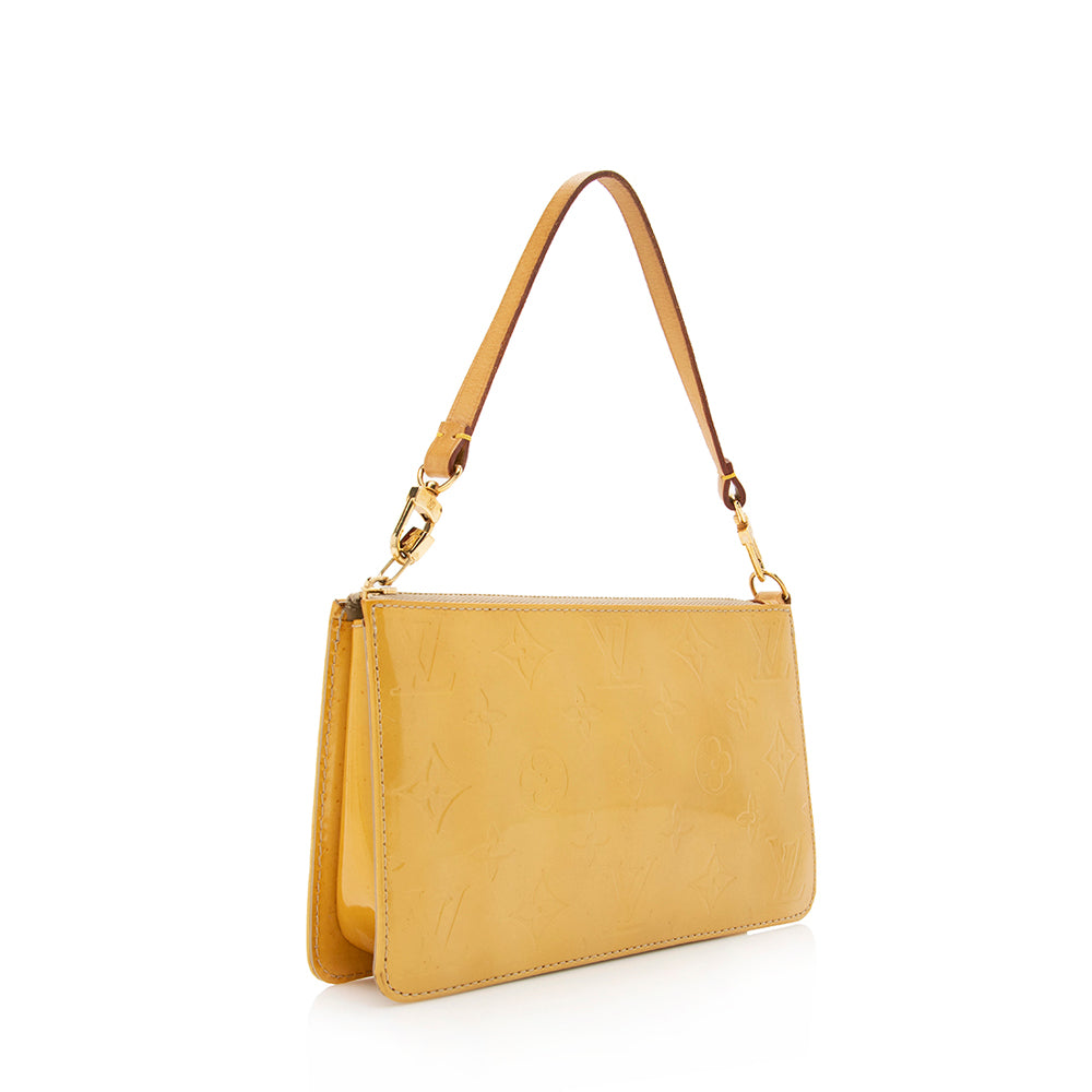 Louis Vuitton Vintage Monogram Vernis Lexington Pochette (SHF-13979)