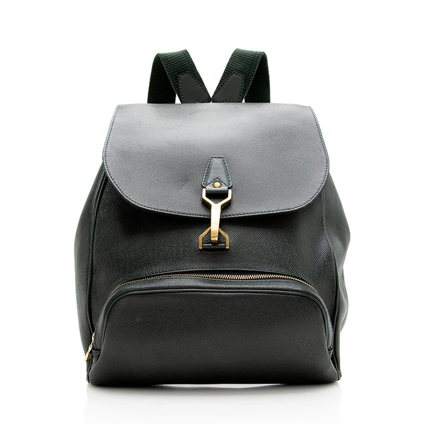 Louis Vuitton Burgundy Taiga Leather Cassiar Backpack 1015lv42