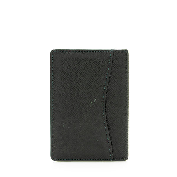 Louis Vuitton Vintage Taiga Leather Pocket Organizer Wallet 167599 back 0 parent grande