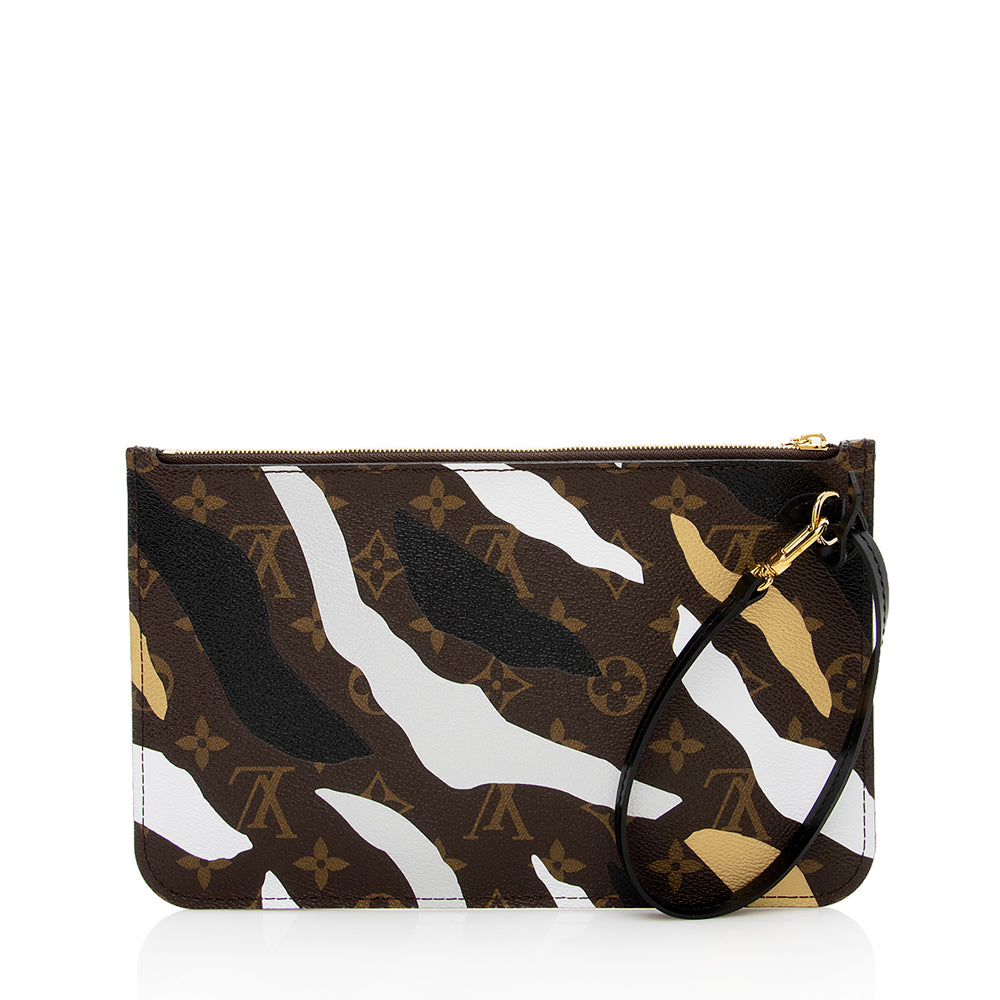 Louis Vuitton X LOL Monogram Canvas Neverfull MM Pochette (SHF-23910)