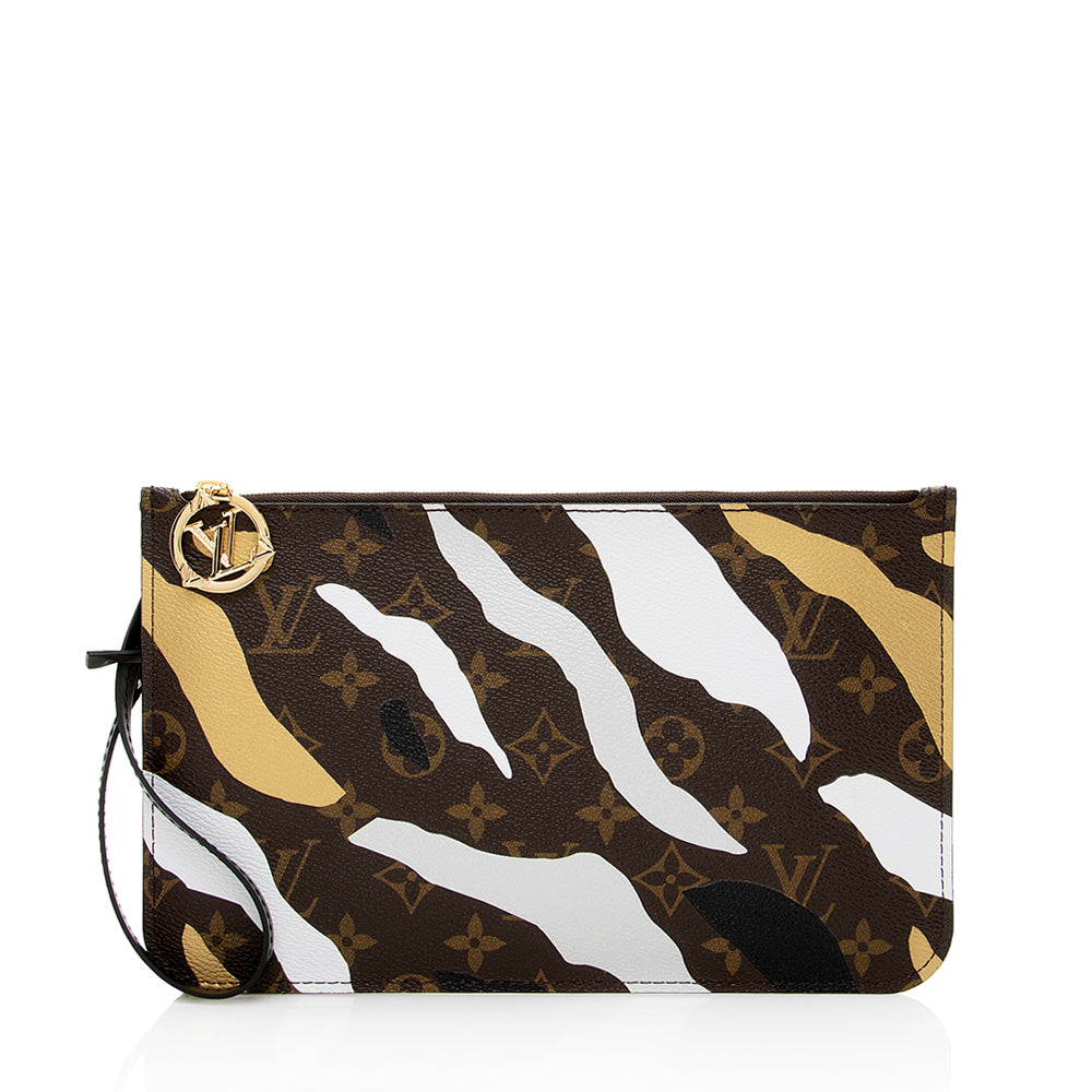 Louis Vuitton X LOL Monogram Canvas Neverfull MM Pochette (SHF-23910)