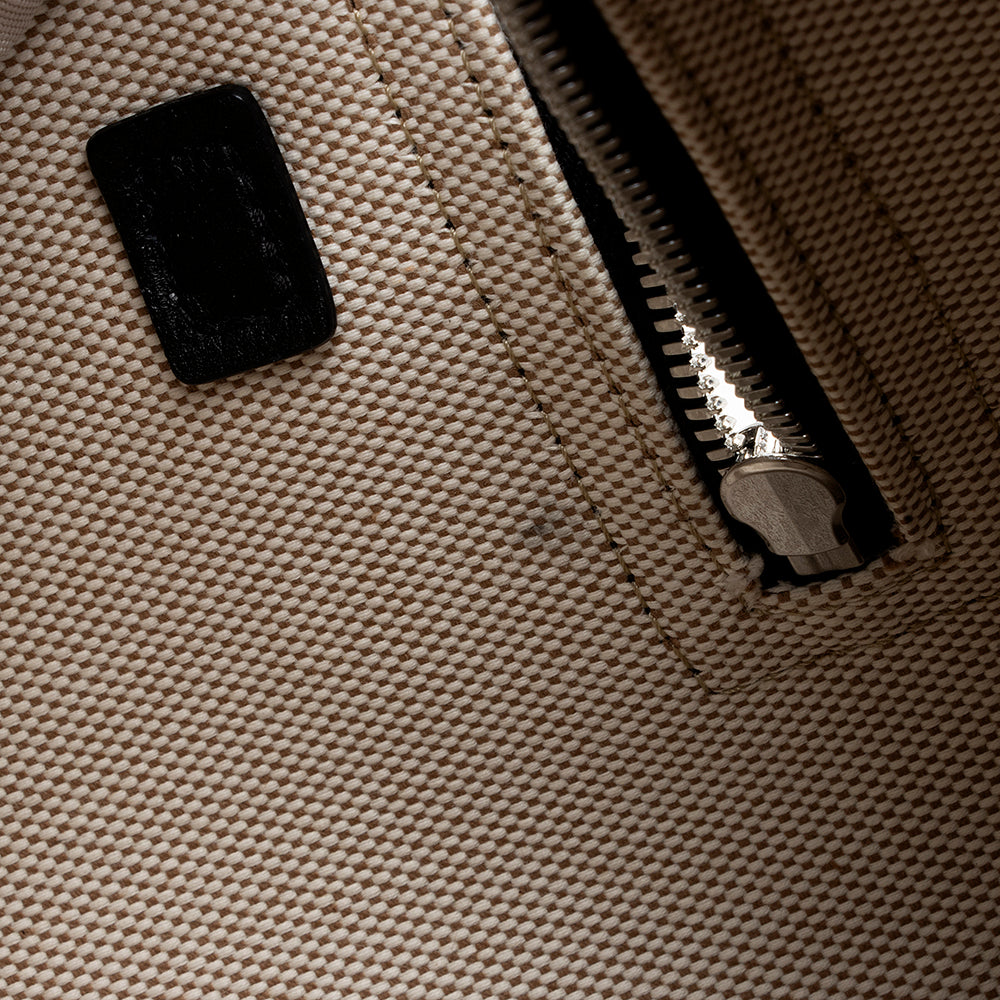 MCM Coated Canvas Logo Barrel Shoulder Bag (SHF-18511)