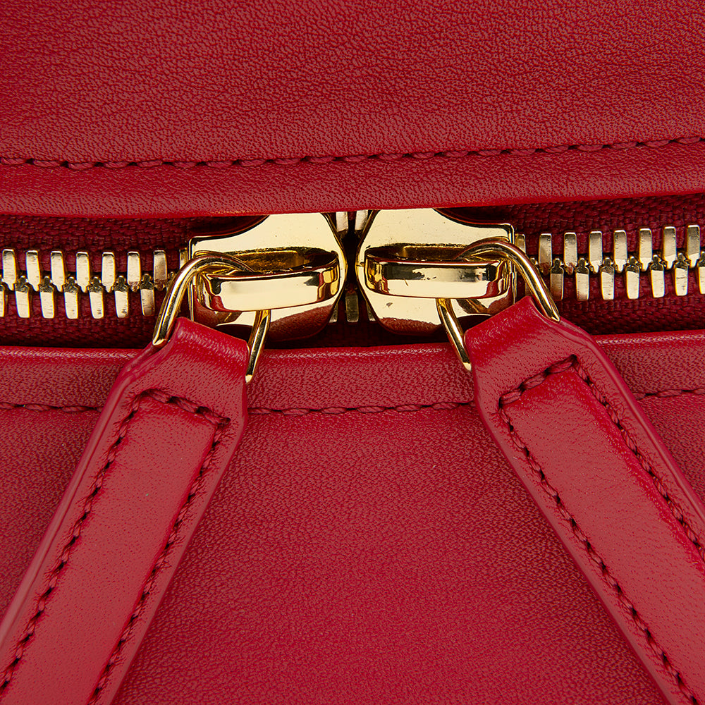 MCM Degrade Embossed Leather Laurel Backpack - FINAL SALE (SHF-12814)